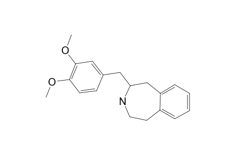 2,3,4,5-TETRAHYDRO-2-(3',4'-DIMETHOXYBENZYL)-1H-3-BENZAZEPINE