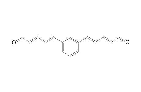 (1,3-Phenylene)-5,5-bis(penta-dien-1-al)