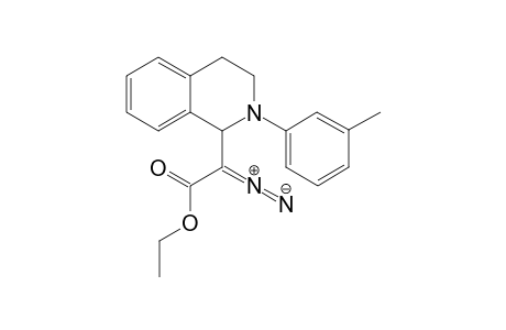 Ethyl 2-diazo-2-(2-(m-tolyl)-1,2,3,4-tetrahydroisoquinolin-1-yl)acetate