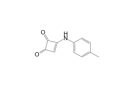 3-(4-Methylanilino)-3-cyclobuten-1,2-dione