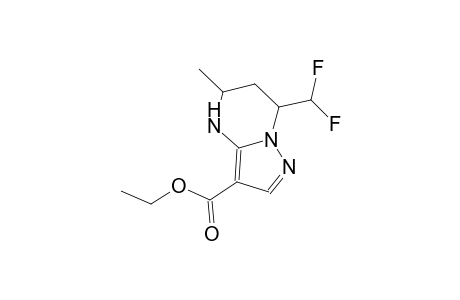 ethyl 7-(difluoromethyl)-5-methyl-4,5,6,7-tetrahydropyrazolo[1,5-a]pyrimidine-3-carboxylate