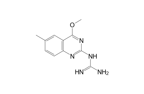 N-(4-Methoxy-6-methyl-2-quinazolinyl)guanidine