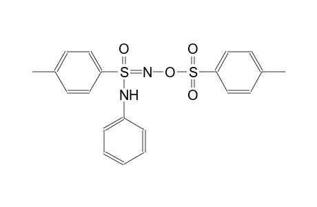 4-methyl-N'-{[(4-methylphenyl)sulfonyl]oxy}-N-phenylbenzenesulfonimidoamide