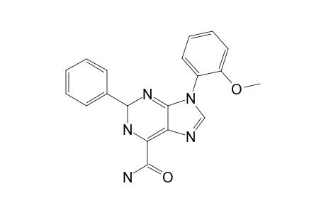 9-(2-methoxyphenyl)-2-phenyl-1,2-dihydropurine-6-carboxamide