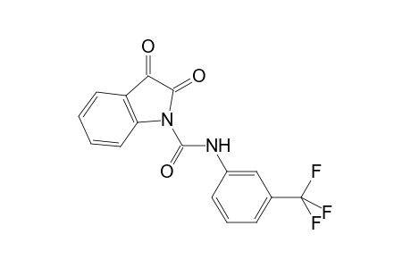 2,3-Dioxo-N-[3-(trifluoromethyl)phenyl]-1-indolinecarboxamide
