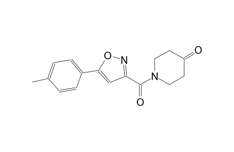4-piperidinone, 1-[[5-(4-methylphenyl)-3-isoxazolyl]carbonyl]-