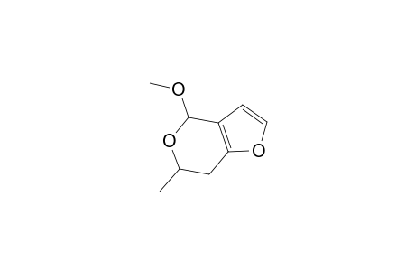4-Methoxy-6-methyl-6,7-dihydro(4H)furo[3,2-c]pyran
