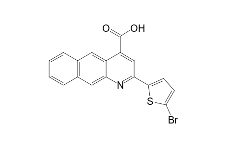 2-(5-bromo-5-thienyl)benz [g] quinoline-4-carboxylic acid