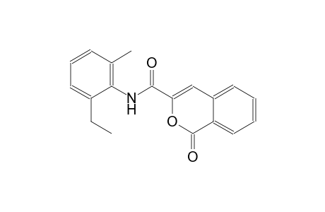 N-(2-ethyl-6-methylphenyl)-1-oxo-1H-2-benzopyran-3-carboxamide