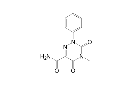 1,2,4-Triazine-6-carboxamide, 2,3,4,5-tetrahydro-4-methyl-3,5-dioxo-2-phenyl-