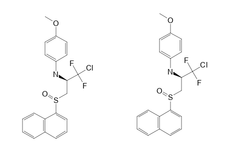 (-)-(2S,S(S))-3-CHLORO-3,3-DIFLUORO-N-(PARA-METHOXYPHENYL)-2-AMINOPROPYL-1-(1-NAPHTHYL)-SULFOXIDE