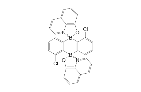 1,5-DICHLORO-9,10-BIS-(8-OXY-QUINOLINATO)-9,10-DIHYDRO-9,10-DIBORA-ANTHRACENE;COMPOUUND-#6C