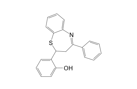 2-(4-phenyl-2,3-dihydro-1,5-benzothiazepin-2-yl)phenol