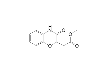 2-(3-keto-4H-1,4-benzoxazin-2-yl)acetic acid ethyl ester