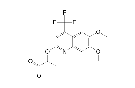 2-[6,7-DIMETHOXY-4-(TRIFLUOROMETHYL)-QUINOLIN-2-YLOXY]-PROPANOIC-ACID