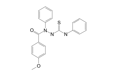 1,4-DIPHENYL-1-(4-METHOXYBENZOYL)-THIOSEMICARBAZIDE