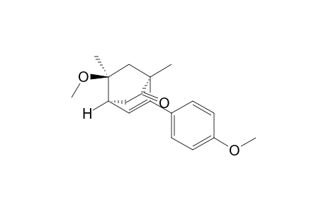 (1S,4S,8R)-(1S,4S,8S)-8-Methoxy-1,8-dimethyl-6-(4-methoxyphenyl)bicyclo[2.2.2]oct-5-en-2-one