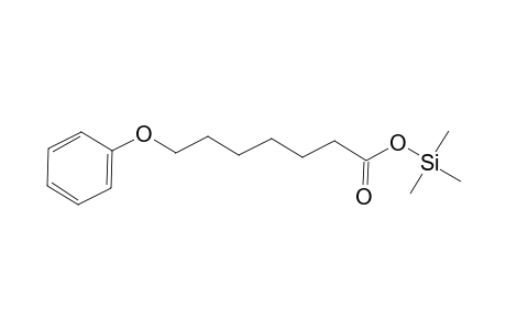 Heptanoic acid, 7-phenoxy-, trimethylsilyl ester