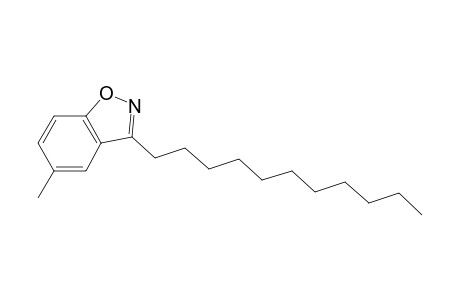 3-Undecanyl-5-methyl-benzo(d)isoxazole