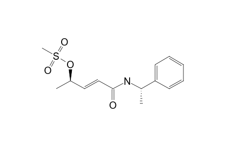 methanesulfonic acid [(E,1R)-4-keto-1-methyl-4-[[(1S)-1-phenylethyl]amino]but-2-enyl] ester