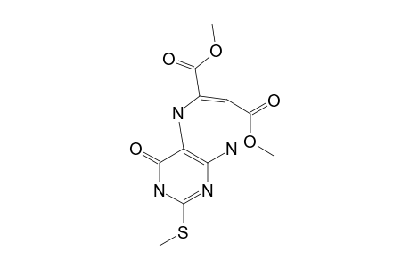 6-AMINO-5-(1,2-(E)-DICARBOMETHOXYVINYL)-AMINO-2-METHYL-THIOPYRIMIDIN-4(3H)-ONE