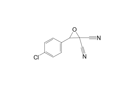 3-(4-Chlorophenyl)oxirane-2,2-dicarbonitrile