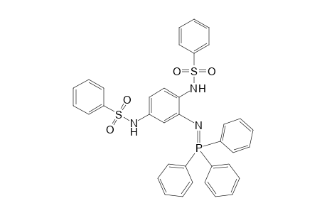 N-[4-(benzenesulfonamido)-3-(triphenylphosphoranylideneamino)phenyl]benzenesulfonamide