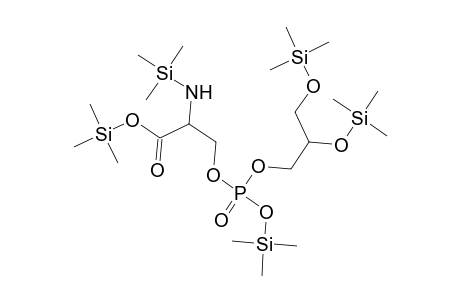Serine, N-(trimethylsilyl)-, L-, trimethylsilyl ester, 2,3-bis(trimethylsiloxy)propyl trimethylsilyl phosphate (ester)
