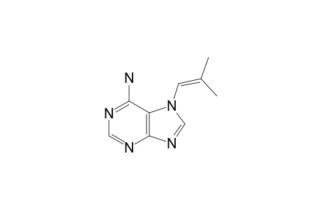7-(2-Methylprop-1-en-1-yl)-7H-purin-6-amine