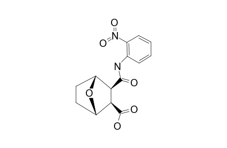 3-((2-NITROPHENYL)-CARBAMOYL)-7-OXABICYCLO-[2.2.1]-HEPTANE-2-CARBOXYLIC-ACID