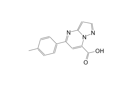 pyrazolo[1,5-a]pyrimidine-7-carboxylic acid, 5-(4-methylphenyl)-