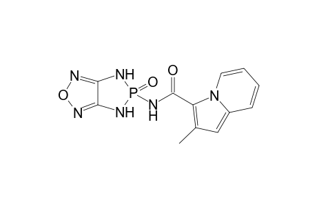 2-(2-Methylindolizine-3-carboxamido)-2,3-dihydro-1H-1,2,5-oxadiazolo [3,4-c][1,3,2] diazaphosphole-2-oxide