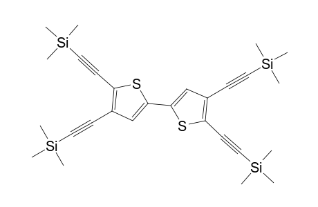 4,4',5,5'-tetrakis[(Trimethylsilyl)ethynyl]-2,2'-bithiophene