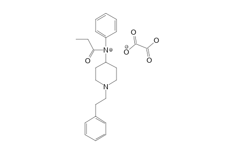 N-[1-(2-PHENYLETHYL)-4-PIPERIDYL]-N-PHENYLPROPANAMIDE-OXALATE;FENTANYL-OXALATE
