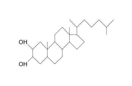 5a-Cholestane-2a,3a-diol