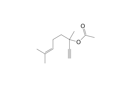 3,7-Dimethyloct-6-en-1-yn-3-y Acetate