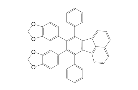 8,9-BIS[3,4-(METHYLENEDIOXY)PHENYL]-7,10-DIPHENYLFLUORANTHENE