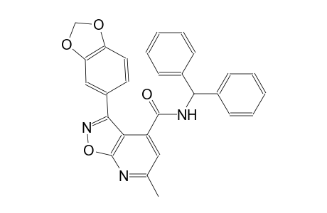 N-benzhydryl-3-(1,3-benzodioxol-5-yl)-6-methylisoxazolo[5,4-b]pyridine-4-carboxamide