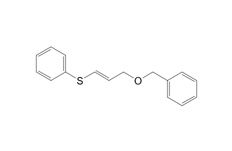 Benzene, [[3-(phenylmethoxy)-1-propenyl]thio]-, (E)-