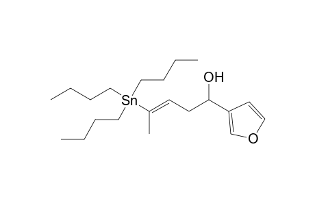 (-)-(E)-4-Tributylstannyl-1-(3-furyl)pent-3-en-1-ol
