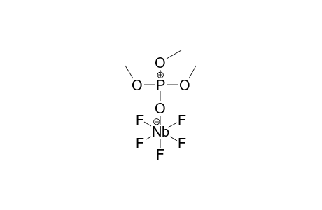 PENTAFLUORO(TRIMETHYLPHOSPHATE)NIOBIUM