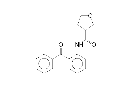 3-Furancarboxamide, N-(2'-benzoylphenyl)-tetrahydro-