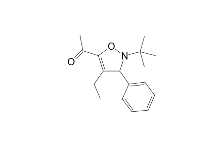 1-(2-tert-Butyl-4-ethyl-3-phenyl-2,3-dihydro-isoxazol-5-yl)-ethanone