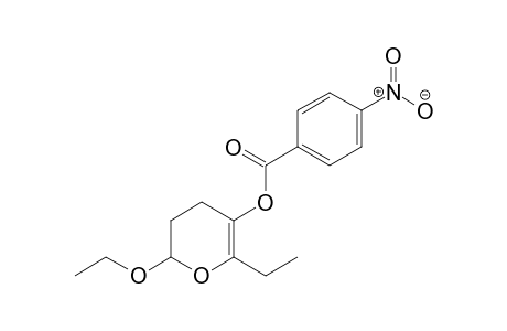 2-Ethoxy-3,4-dihydro-6-ethyl-2H-pyran-5-yl 4'-Nitrobenzoate