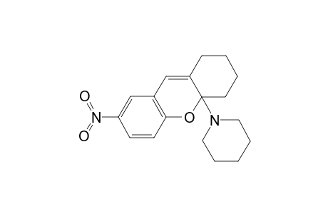 1-(7-Nitro-1,2,3,4-tetrahydro-4ah-xanthen-4a-yl)piperidine