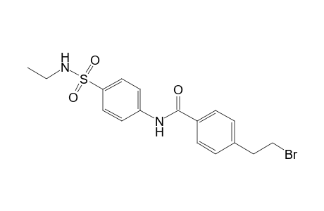 Benzamide, 4-(2-bromoethyl)-N-[4-[(ethylamino)sulfonyl]phenyl]-