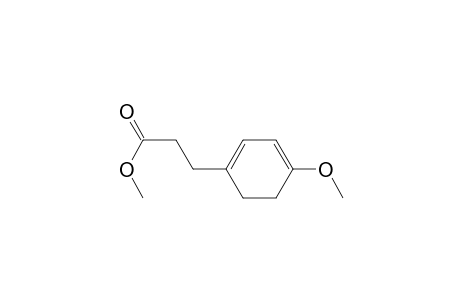 3-(4-methoxy-1-cyclohexa-1,3-dienyl)propanoic acid methyl ester