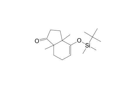 4-[[(1,1-Dimethylethyl)dimethylsilyl]oxy]-2,3,3a,6,7,7a-hexahydro-3a,7a-dimethyl-1H-inden-1-one