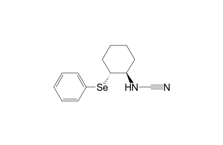 Cyanamide, [2-(phenylseleno)cyclohexyl]-, trans-