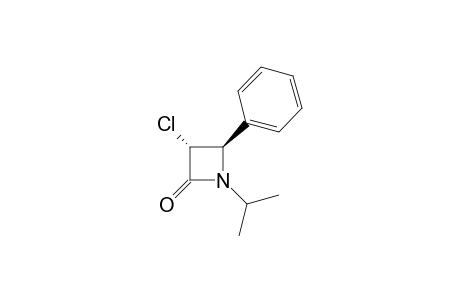 (3R,4R)-3-chloranyl-4-phenyl-1-propan-2-yl-azetidin-2-one